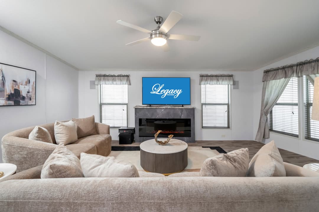 The rook interior home features