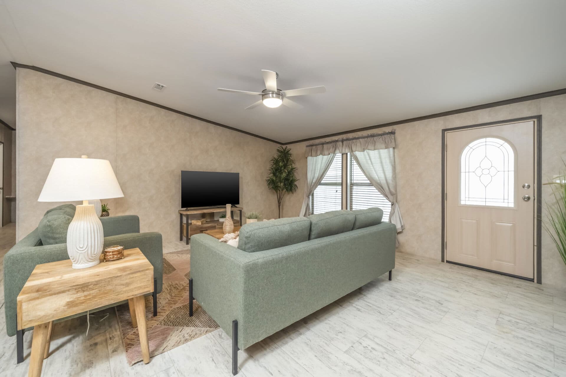 The bishop interior home features