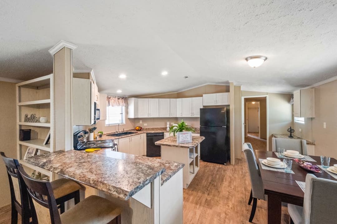 The knight kitchen home features