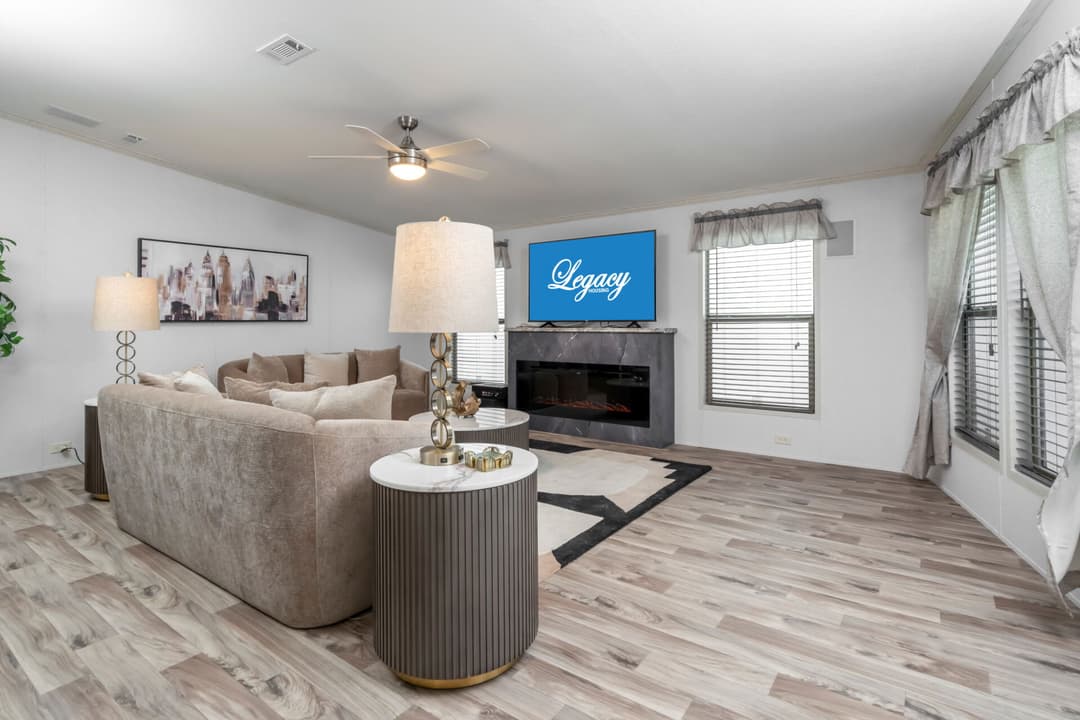 The rook interior home features