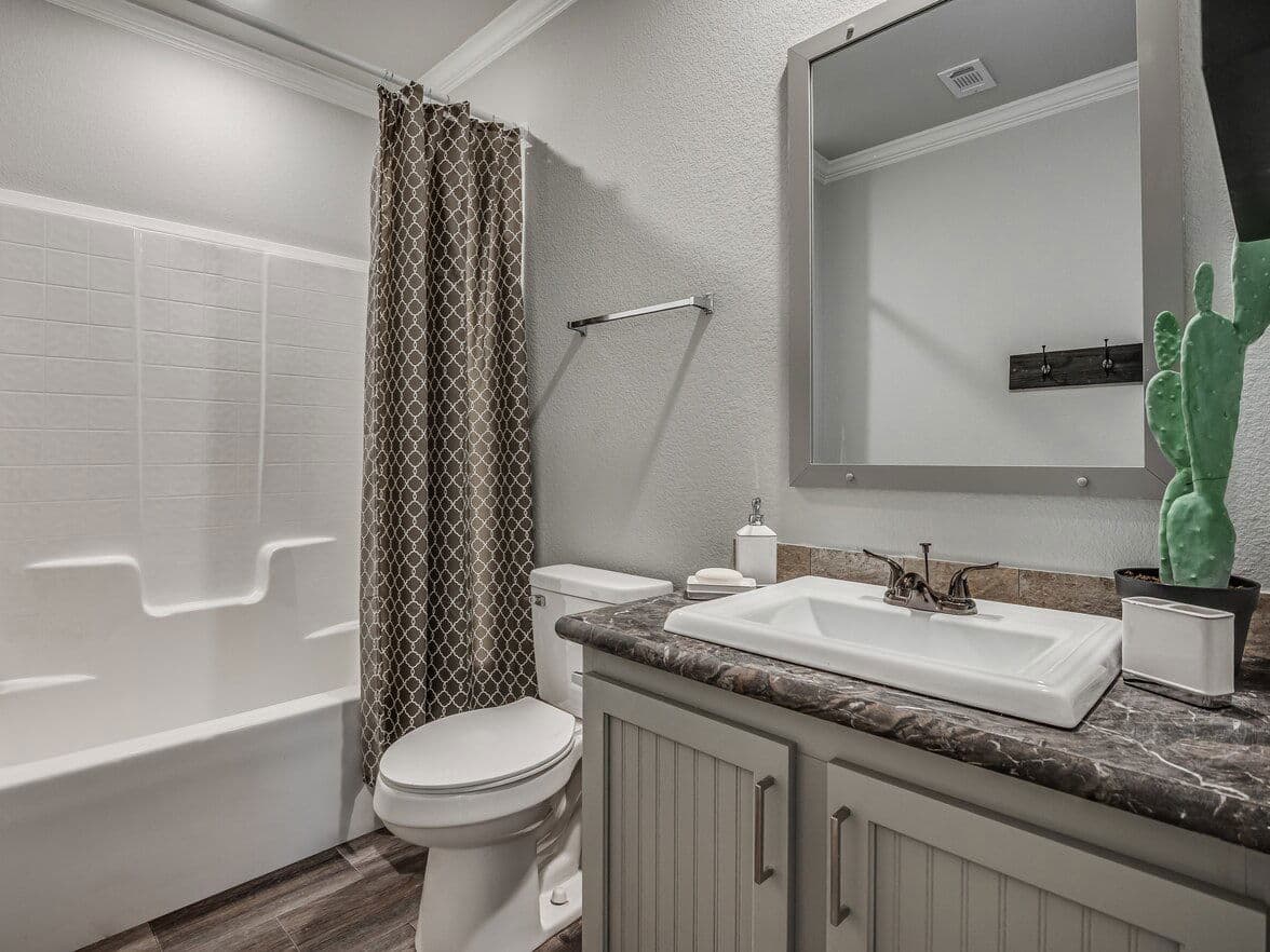 Vintage farmhouse flex 47643a bathroom home features