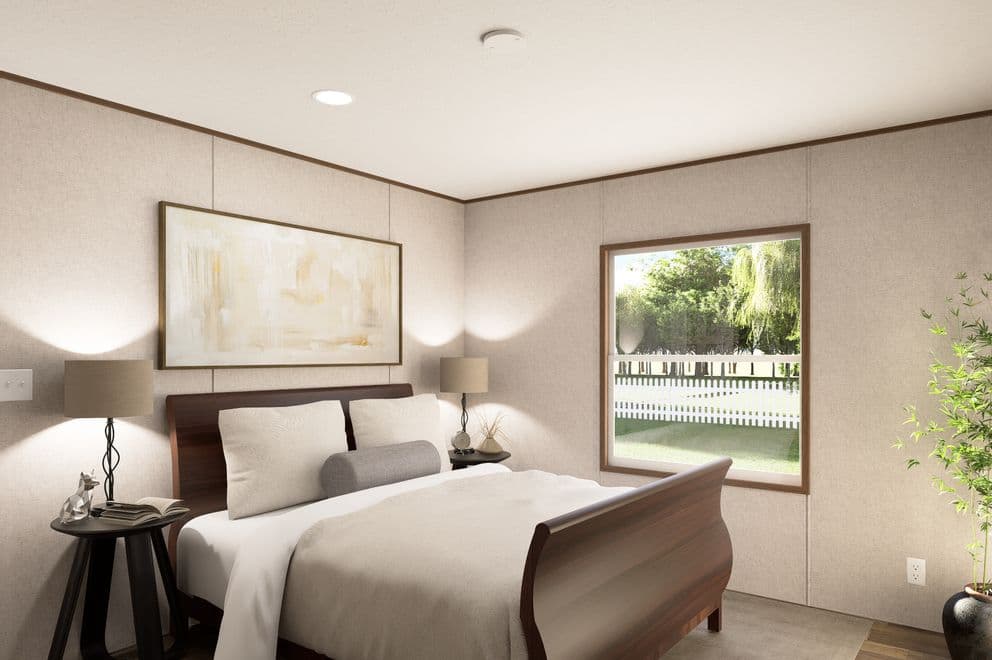Hickory bedroom home features