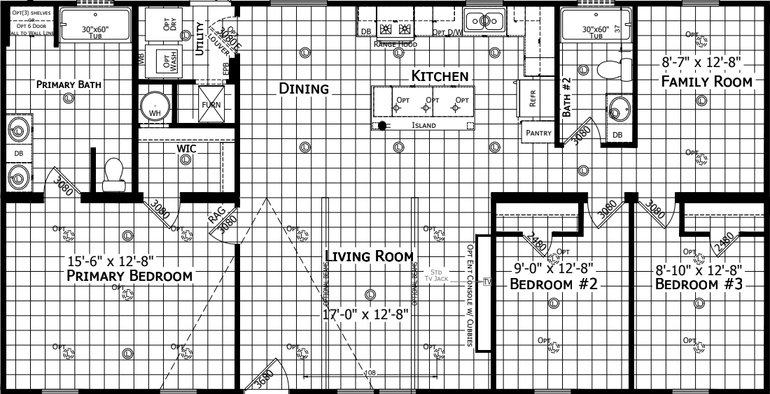 Rm2852j floor plan home features