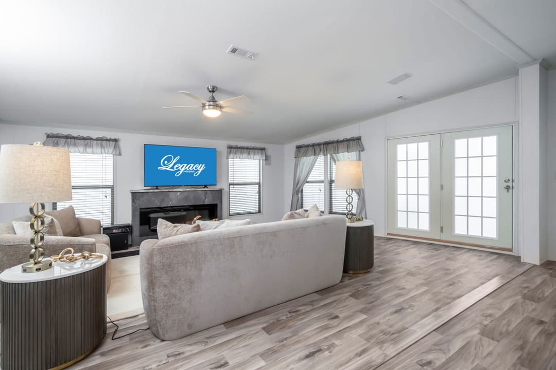 The rook interior home features