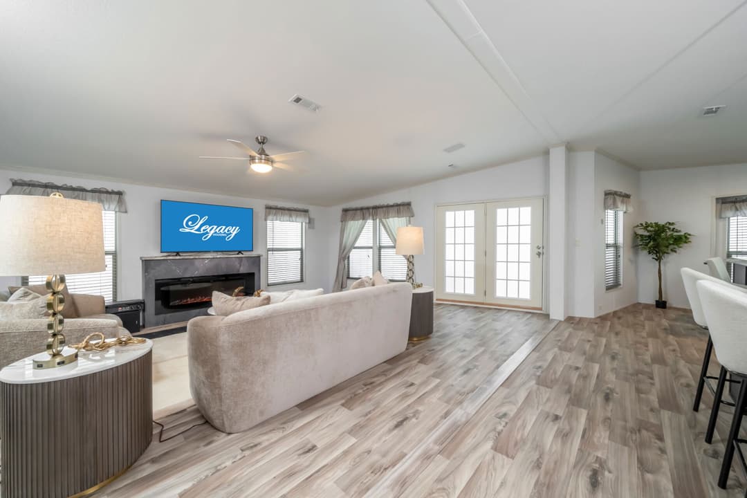 The rook interior home features