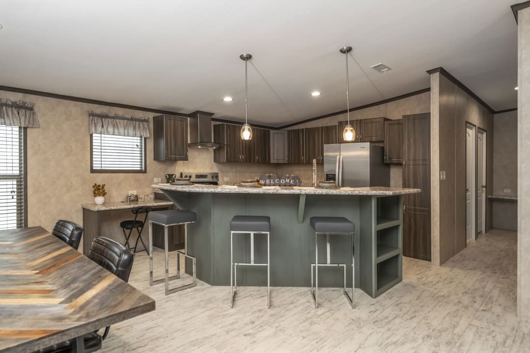 The bishop interior home features