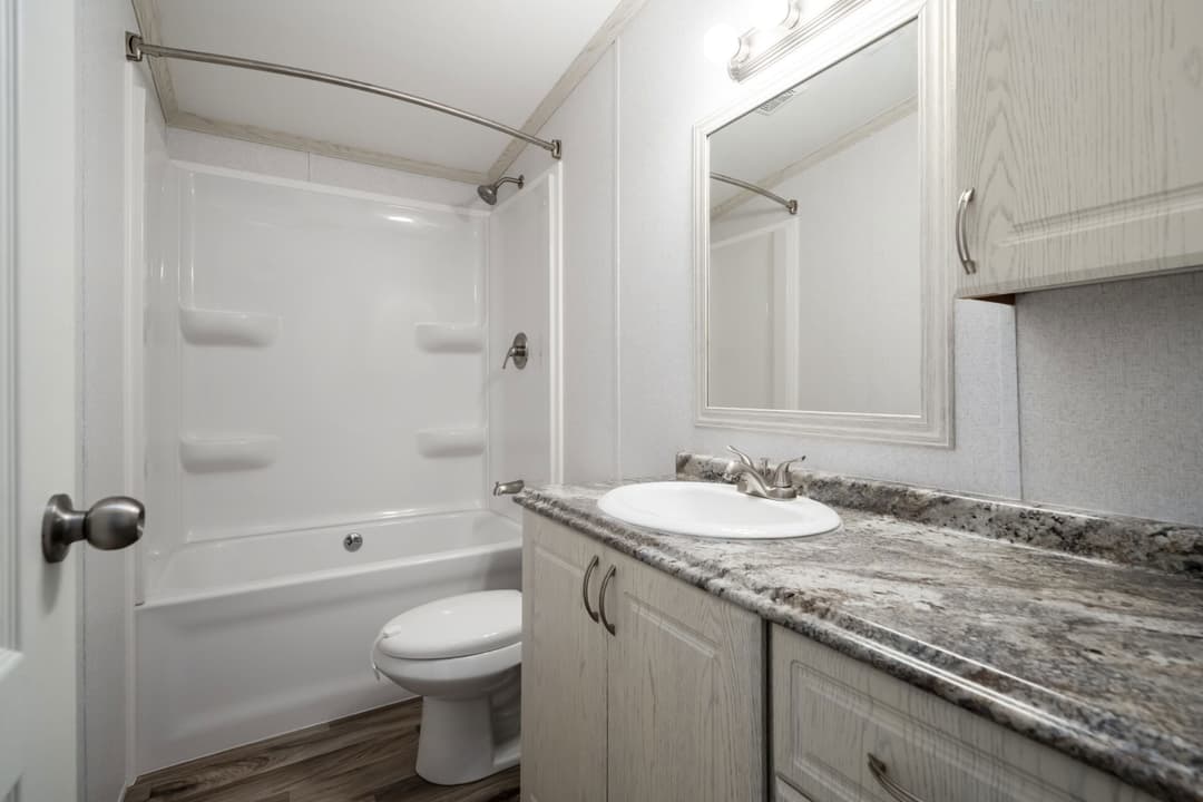 The rook bathroom home features