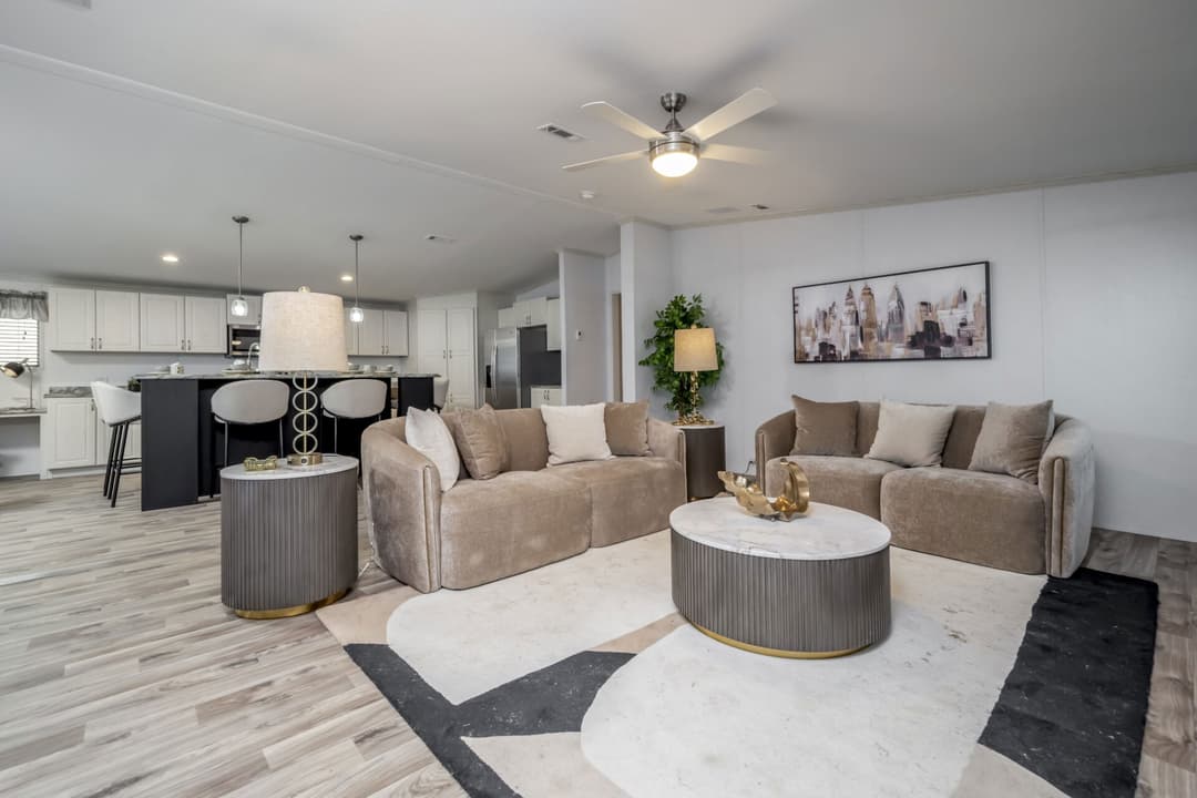 The rook interior home features