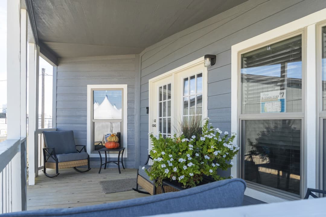 The rook exterior home features