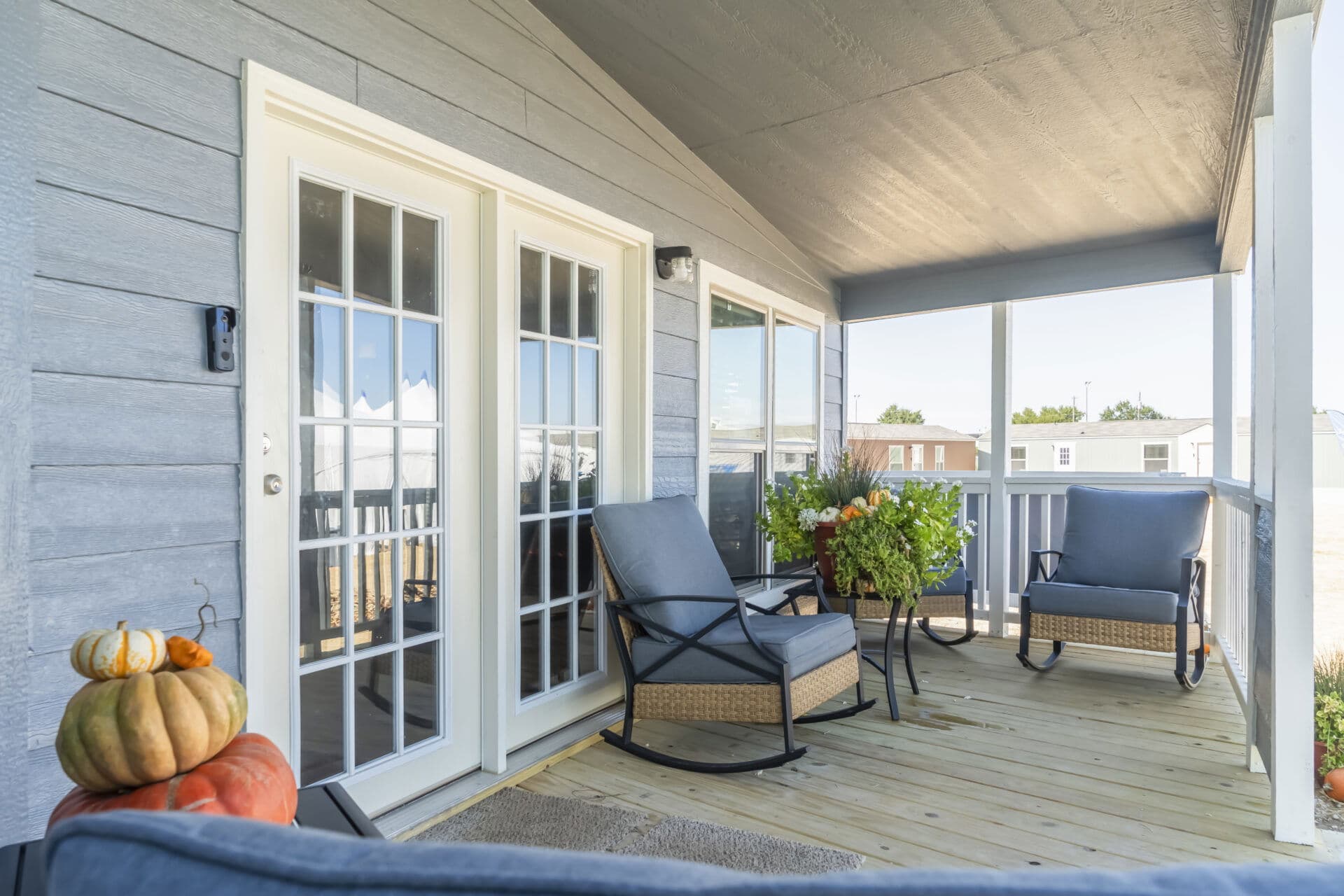 The rook exterior home features