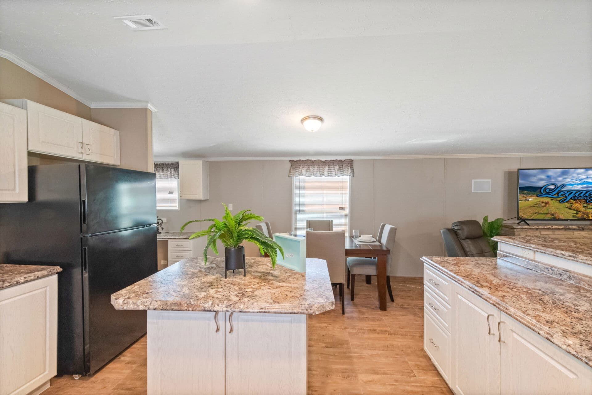The knight kitchen home features