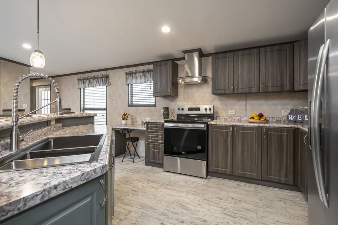 The bishop kitchen home features