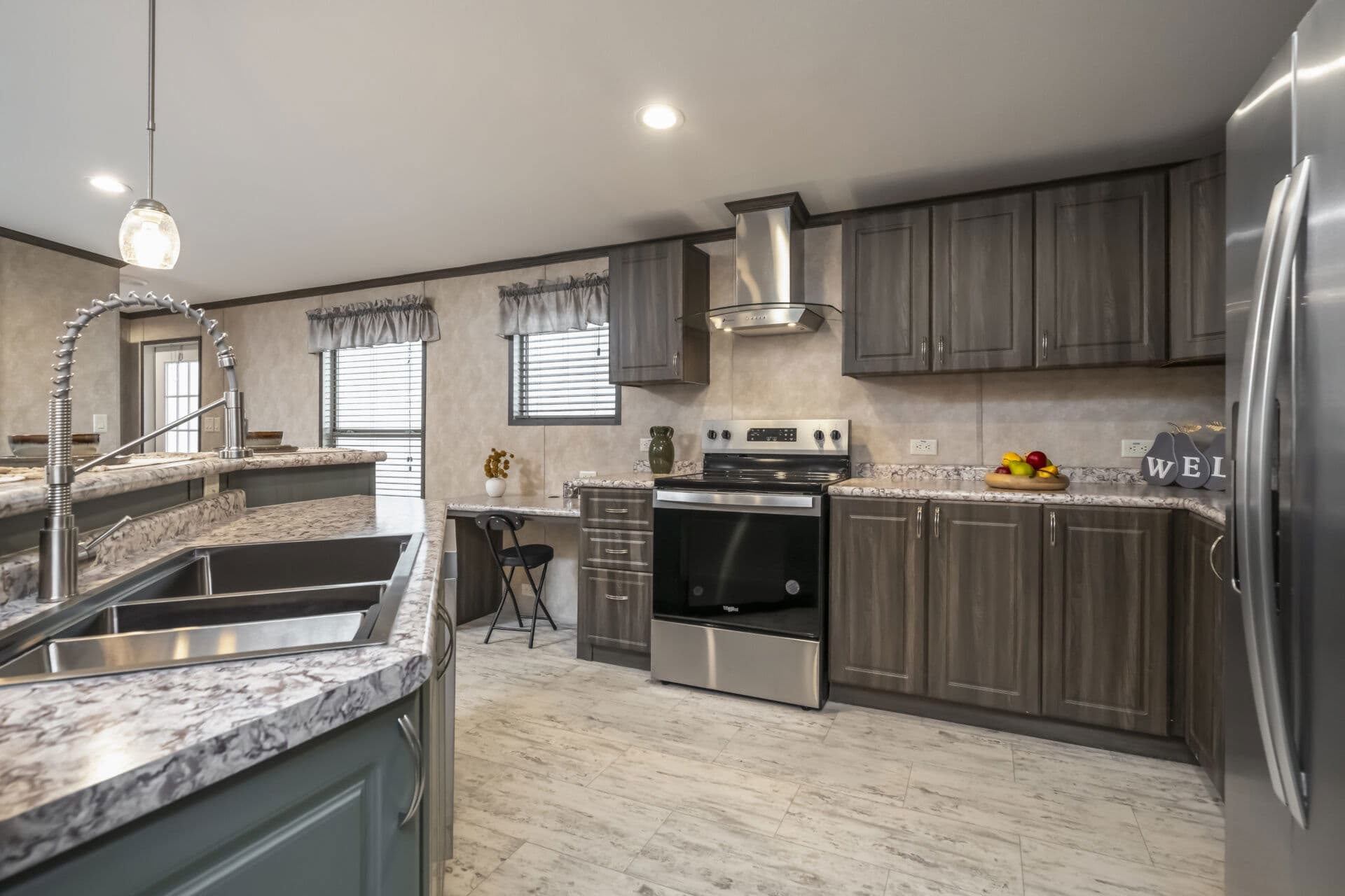 The bishop kitchen home features