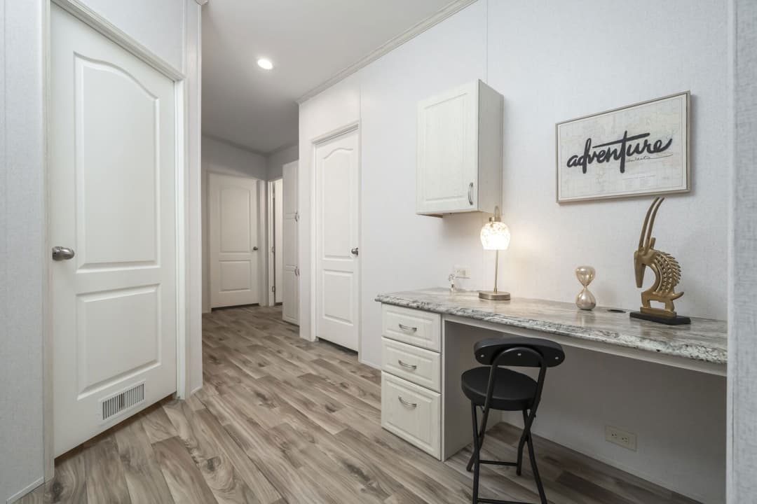 The rook interior home features