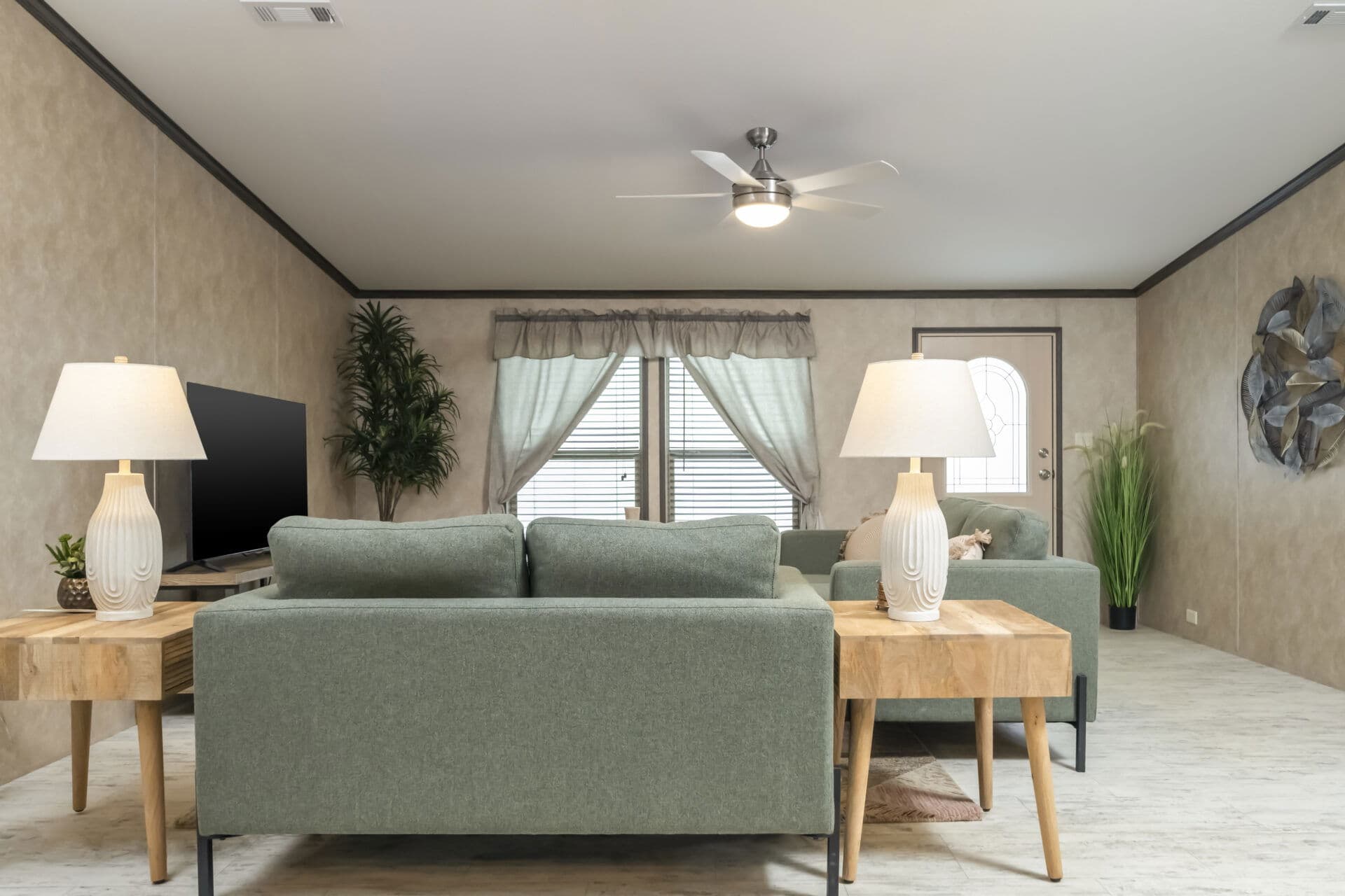 The bishop interior home features