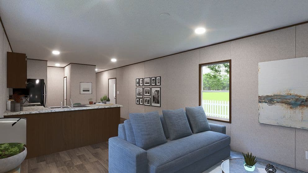 Elm interior home features