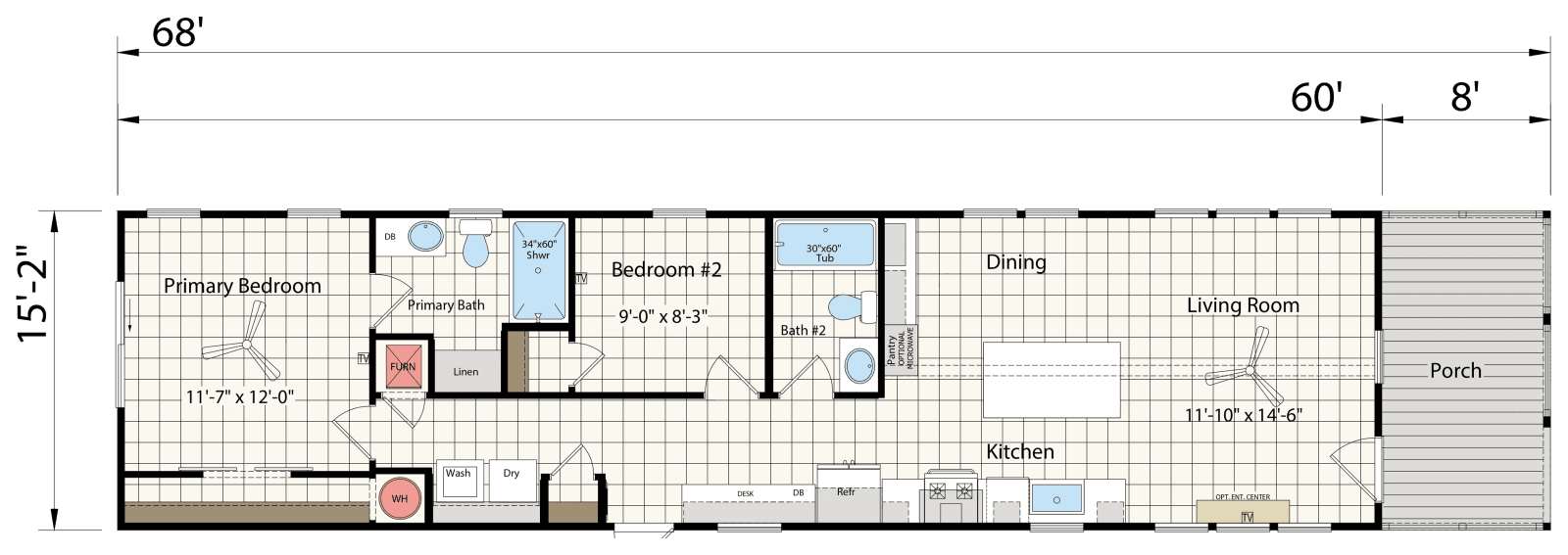 Innovation p floor plan home features