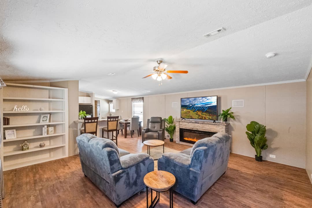 The knight interior home features