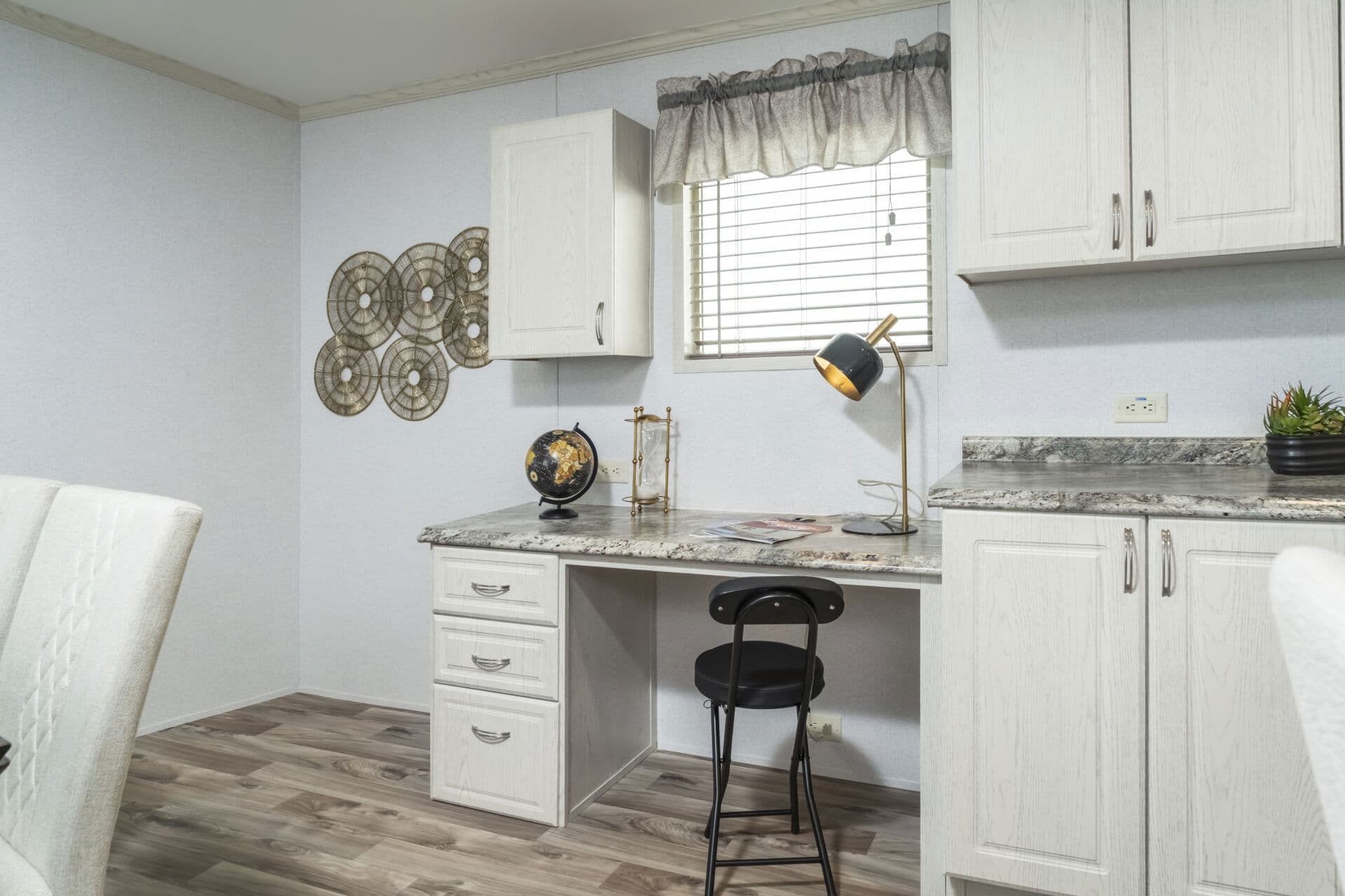The rook interior home features