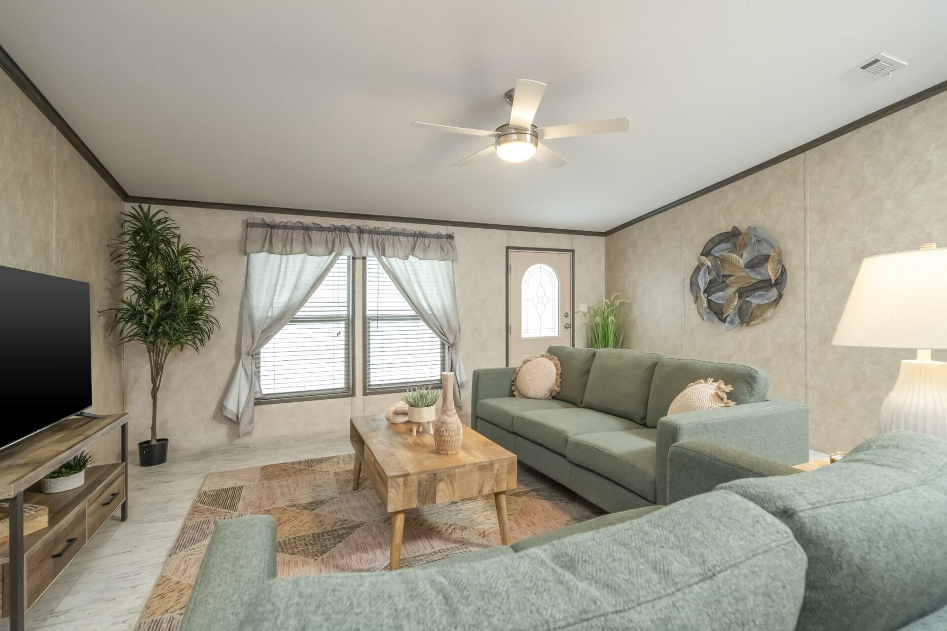 The bishop interior home features