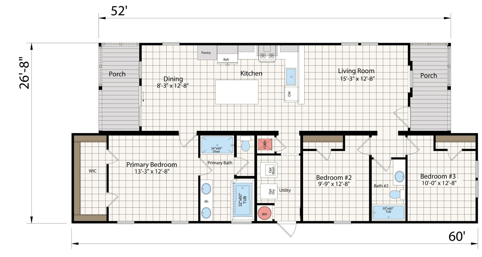 Innovation xl floor plan home features