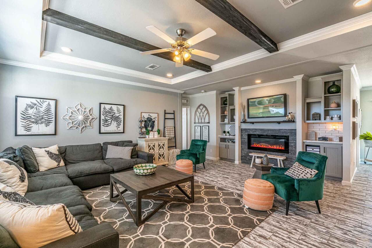 Vintage farmhouse ii flex 47764a interior home features