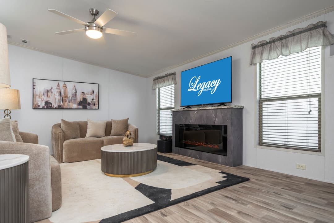 The rook interior home features