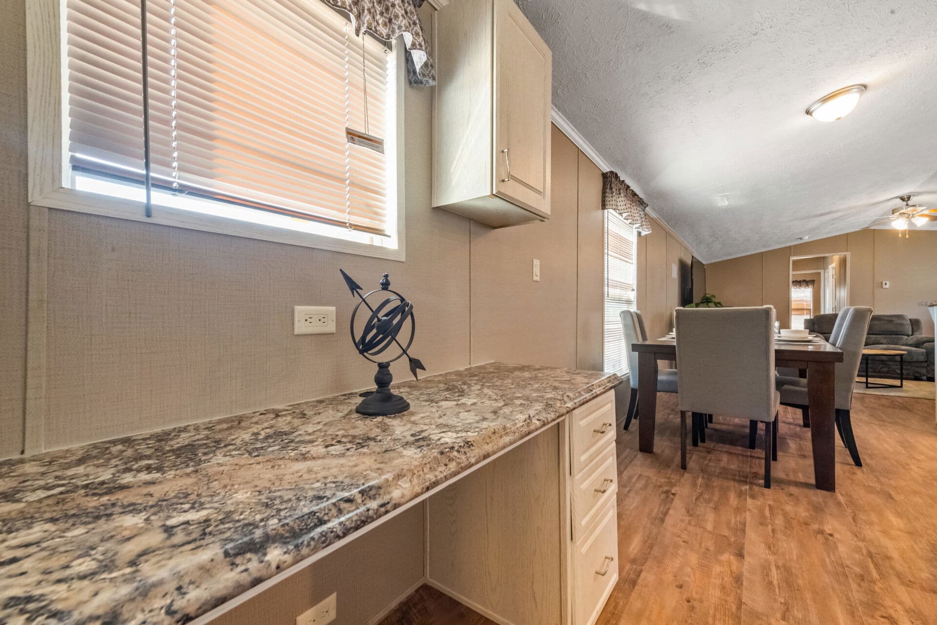The knight interior home features